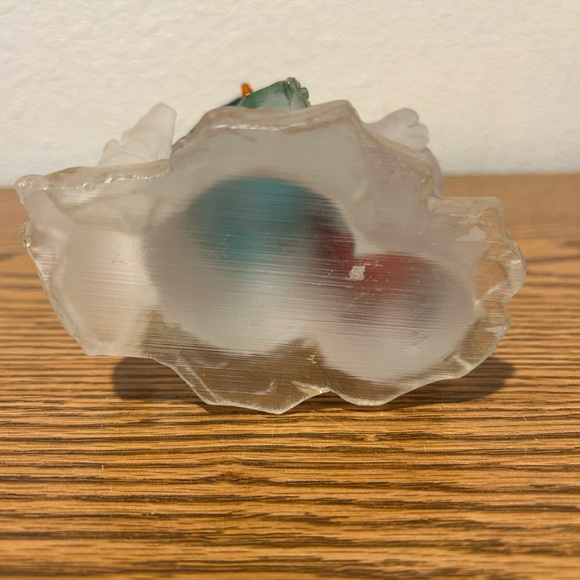 Festive Snowman Figurine with Blue and Red Accents - Picture 9 of 11